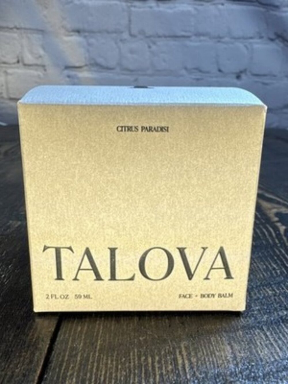 Talova Face & Body Balm - Beef Tallow Moisturizer for Dry Cracked Sensitive Skin
